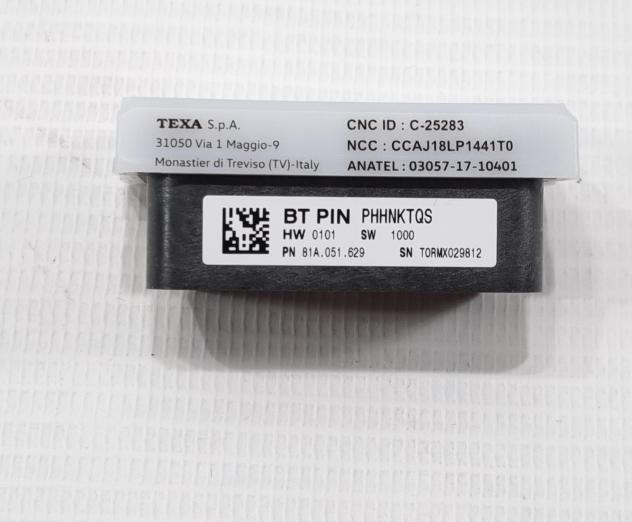 DISPOSITIVO ADATTATORE TELEFONO BLUETOOTH AUDI Q3 Serie (8UG) 81A051629 CUVC, DBBA, DFTA Diesel 2000 (14) - Foto 6