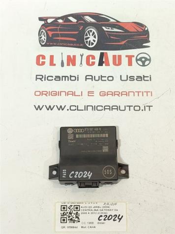 CENTRALINA GATEWAY AUDI Q5 Serie (8RB) 8T0907468R CAHA diesel 1968 (0812)