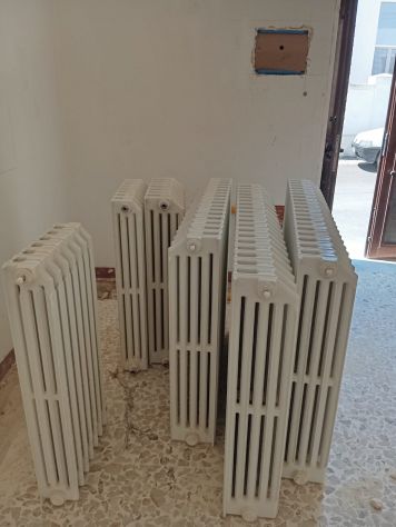 VENDO 6 TERMOSIFONI IN GHISA USATI - MARITTIMA LE - Foto 5