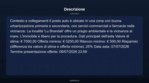 Immobile in asta di 19 m² in vendita a Santa Teresa Gallura - Foto 7