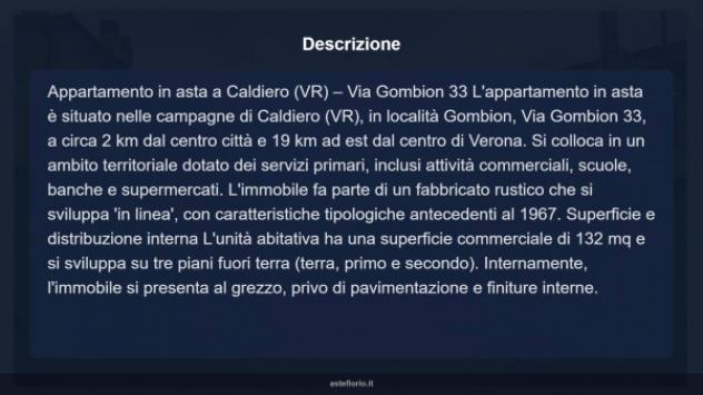 Immobile in asta di 132 m² in vendita a Caldiero - Foto 3