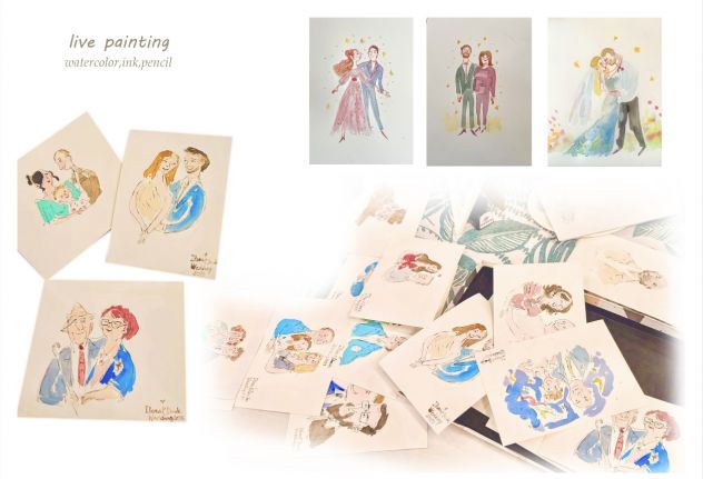 ILLUSTRATRICE PER EVENTI E MATRIMONI - Foto 4