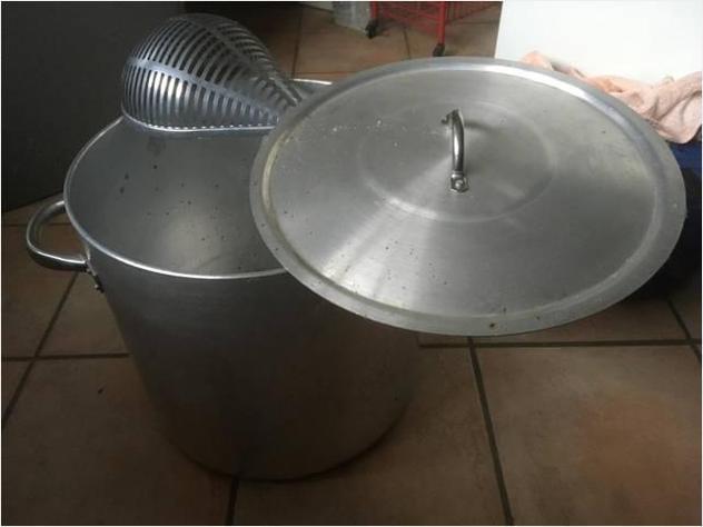 Pentola professionale alluminio alto spessore