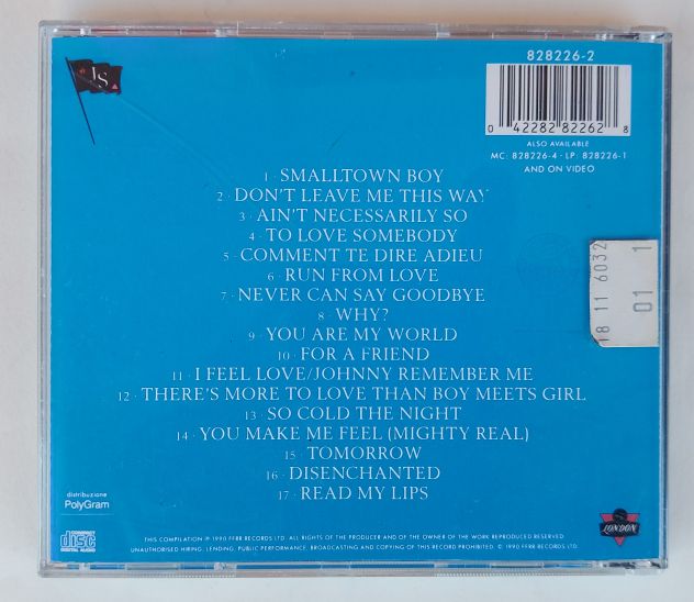 CD Jimmy Somerville Bronski Beat and The Communards 1984/1990 greatest hits - Foto 3