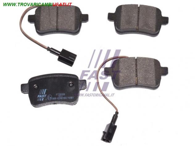 PASTIGLIE FRENO ALFA GIULIETTA 10 POSTERIORE 2-SENSORI FT29168