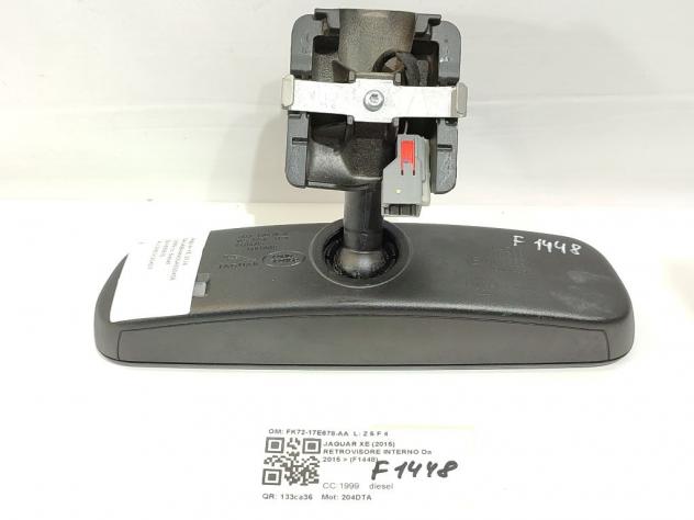 SPECCHIETTO RETROVISORE INTERNO JAGUAR XE Serie (X760) FK72-17E678-AA 204DTA (15) - Foto 2