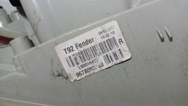 STOP FANALE POSTERIORE DESTRO PEUGEOT 308 SW 9678093880 DV6FC-BHZ-BH01 (1517) - Foto 6