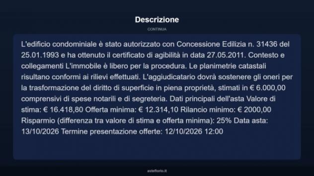 Immobile in asta di 24 m² in vendita a Caltanissetta - Foto 5