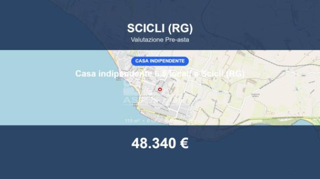 Immobile in asta di 119 m² con più di 5 locali in vendita a Scicli