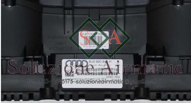 Audi A3 2.0 quadro strumenti 8U0920940H - Foto 4