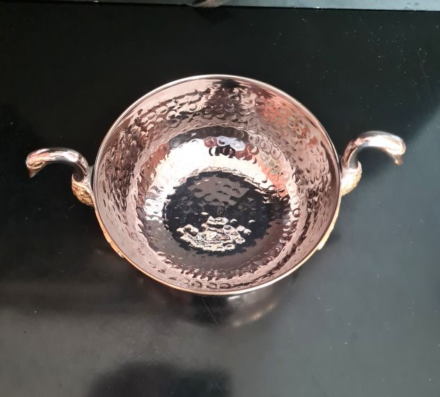 Ciotola   Oroten Gruppo Ronchi   porta ghiaccio stile Art Deco , con eleganti pu - Foto 5