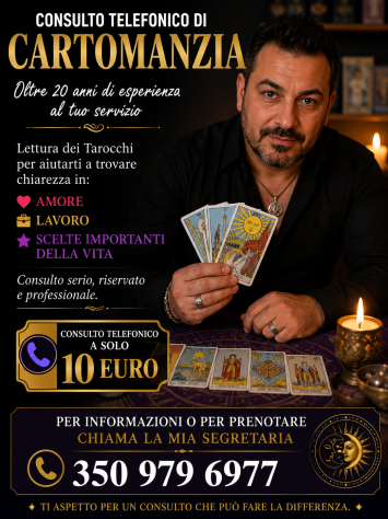 Consulti Telefonici di Cartomanzia