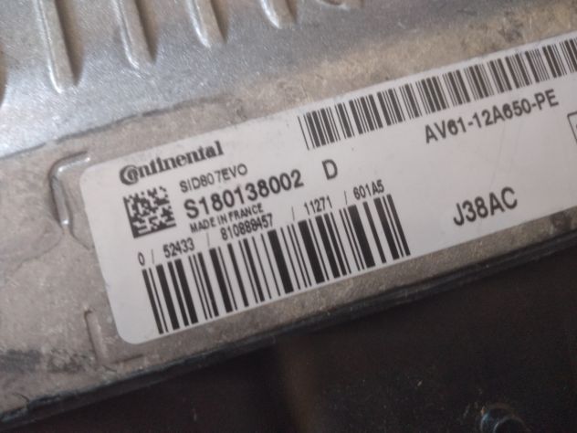 Centralina motore Continental, Ford C Max 1.6 TDCi, S180133002E, S180133002 E, A - Foto 4