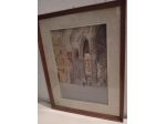 QUADRO CON CORNICE DI ANTIQUARIATO FIRMATO