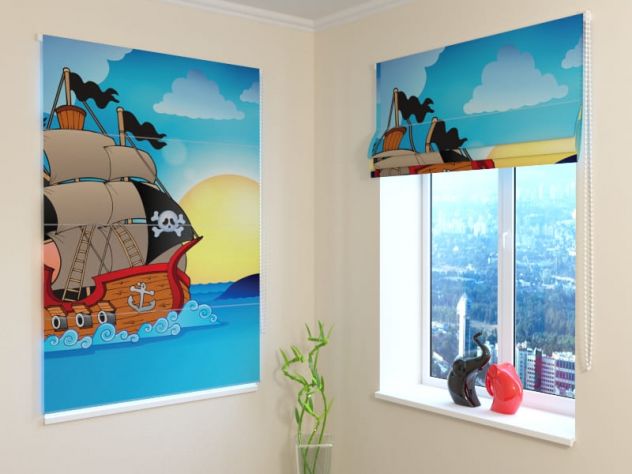 Tenda A Pacchetto - Con La Barca Dei Pirati - ARREDALACASA