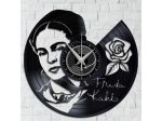 Orologio da Parete su Disco in Vinile da 33 Giri Realizzato a Mano