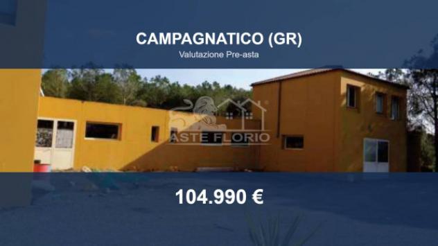 Immobile in asta di 462 m² in vendita a Campagnatico