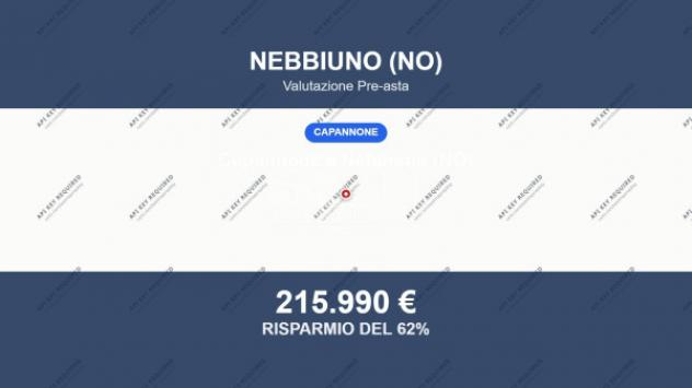 Immobile in asta di 1633 m² in vendita a Nebbiuno