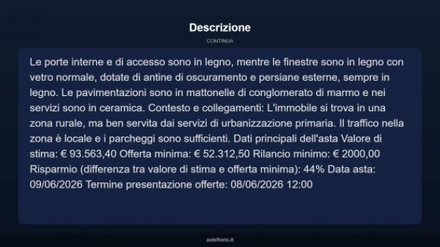Immobile in asta di 169 m² con più di 5 locali in vendita a Miglianico - Foto 18