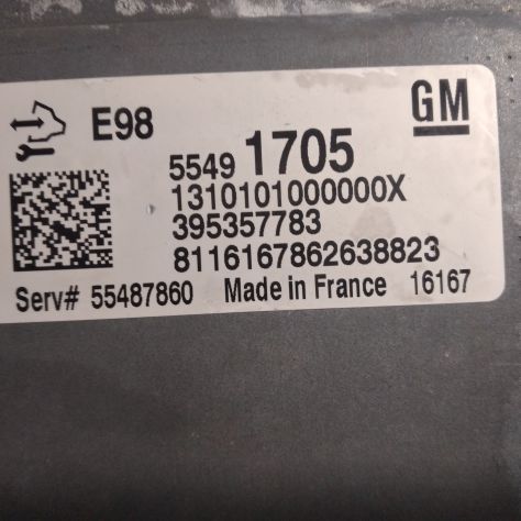 CENTRALINA MOTORE ACDELCO E98 GM 55496160 55487860 CENTRALINA MOTORE ECU OPEL CO - Foto 3