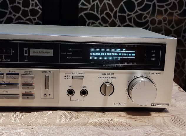 Technics RS-M216 Piastra A Cassette - 2 Testine - Cinghie Nuove - Foto 5