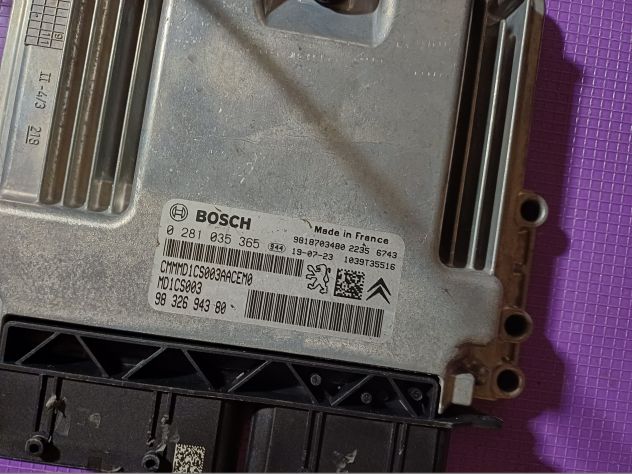 ECU BOSCH 0281035365 Peugeot 3008 5008 1.5 BlueHDI 9832694380 - Foto 6