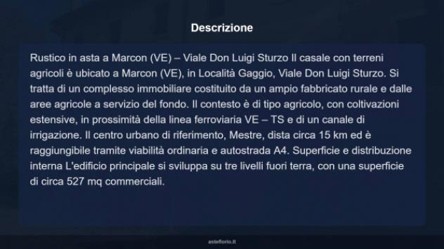 Immobile in asta di 527 m² con più di 5 locali in vendita a Marcon - Foto 10