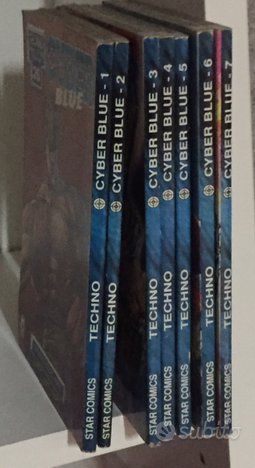 CYBER BLUE 1/7 Serie Completa STAR COMICS - Foto 6
