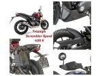 Triumph Scrambler Speed 400 cupolino parafango paramani Powerbronze Biondi