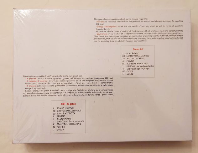 KALÈDO: IL GIOCO DELL'ALIMENTAZIONE.MANGIARE BENE MANGIARE TUTTI NUOVO - Foto 3
