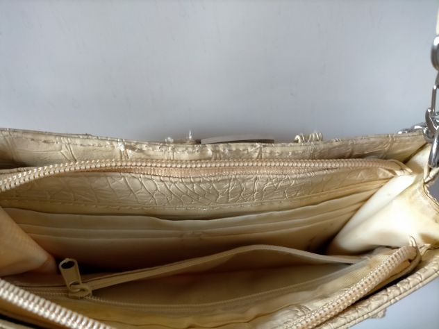 Borsetta beige con tracolla - Foto 5