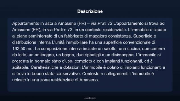 Immobile in asta di 133 m² in vendita a Amaseno - Foto 4