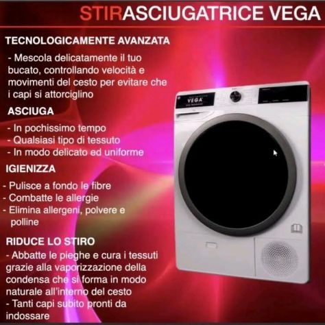 asciugatrice Stirasciugatrice Vega - Foto 4
