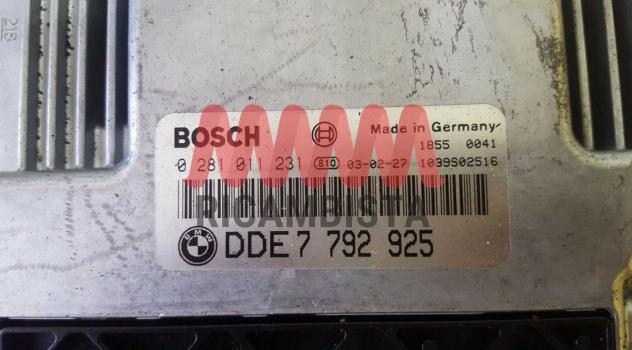 0281011231 BMW E65 centralina motore Bosch - Foto 2