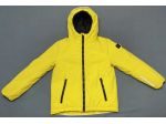 Giubbotto invernale caldissimo F**K bambino giallo 8 anni, impermeabile