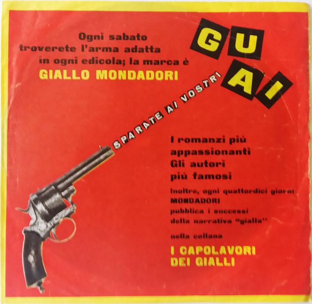 5 Flexi-disc "Il Musichiere" con pubblicità dei Gialli Mondadori- del 1959 - Foto 3