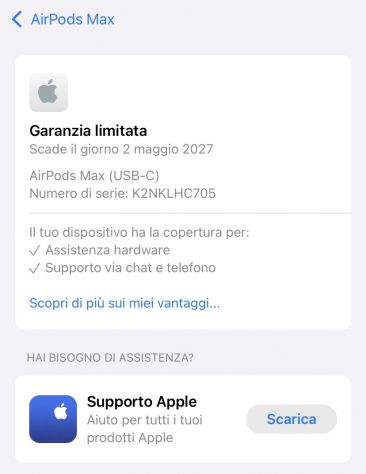 Cuffie Apple Air Pods Max 2024 Midnight (USB-C) - Foto 5