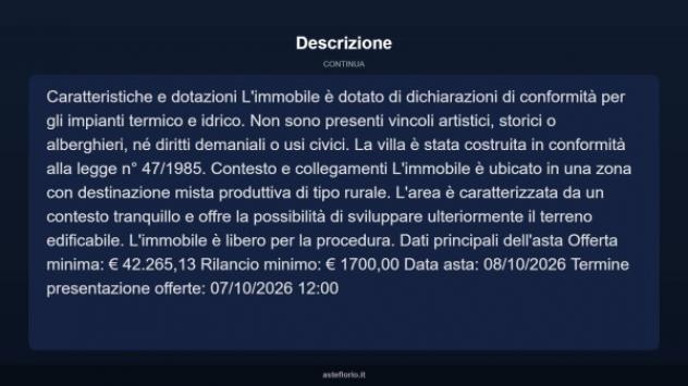Immobile in asta di 1217 m² in vendita a Avezzano - Foto 5