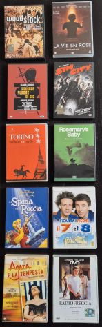 10 dvd in blocco in buone condizioni
