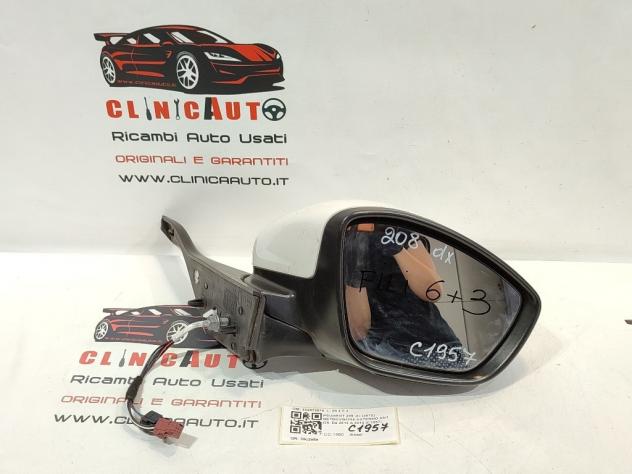 SPECCHIETTO RETROVISORE DESTRO PEUGEOT 208 Serie 232673078 (1219)