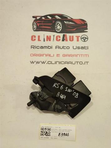AGGANCIO CINTURA DI SICUREZZA POSTERIORE AUDI A6 RS6 Avant Serie C6 (4F5) 4F0857739D BUH (0411) - Foto 4