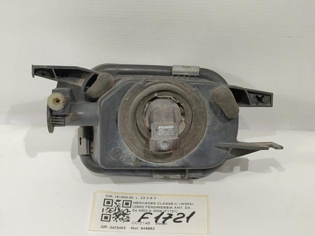 FENDINEBBIA ANTERIORE DX MERCEDES Classe C Berlina W203 151000-00 ...