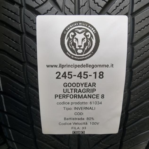4 GOMME 245 45 18 GOODYEAR A61034 - Foto 2