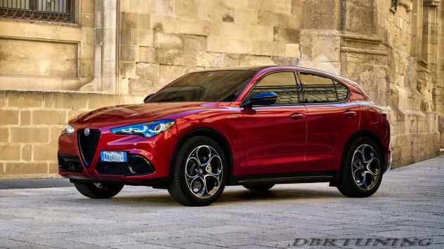Cerchi lega 19 modello AVUS AC-520 Black Pol Alfa Giulia Stelvio Giulietta - Foto 8