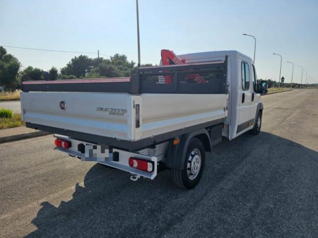 FIAT Ducato 35 2.3 MJT 130CV PM CABINATO MAXI CON GRU FASSI rif. 23816623 - Foto 6