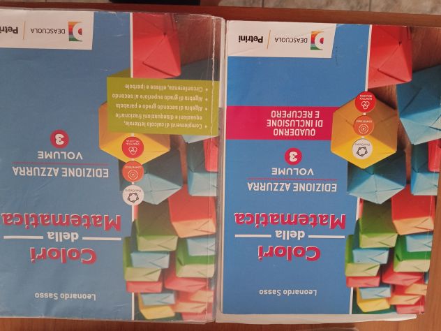 Testi scolastici MATEMATICA "Il bello della matematica" versione azzurra1-2-3 - Foto 3
