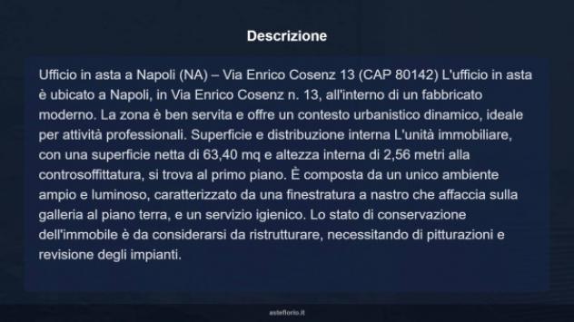 Immobile in asta di 63 m² in vendita a Napoli - Foto 10