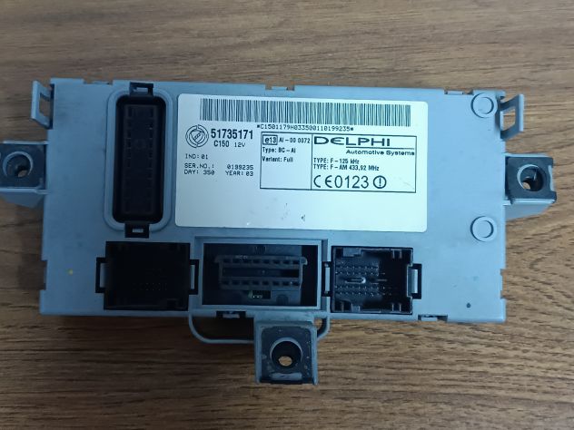 Centralina body computer Fiat punto/ Lancia Ypsilon 51735171 / 51715561 - Foto 5