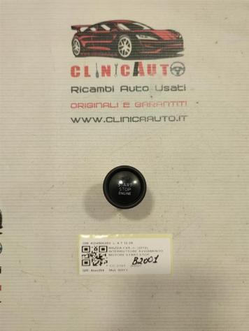 PULSANTE START E STOP MAZDA CX-5 Serie KD45663S0 (1216)