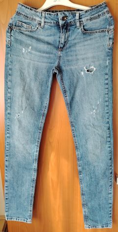 LIU JO Jeans a vita alta Donna Jeans Taglia IT 27 blu stile casual aspetto di se